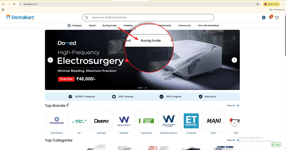 Buying Guide on dentalkart