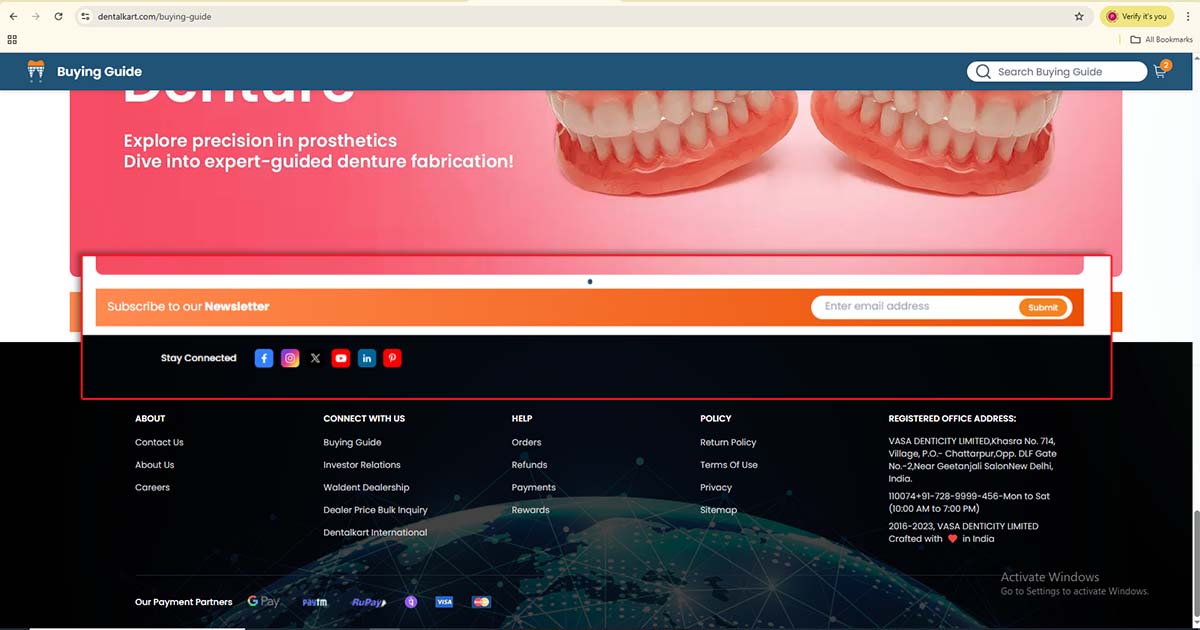 Buying Guide - newsletter