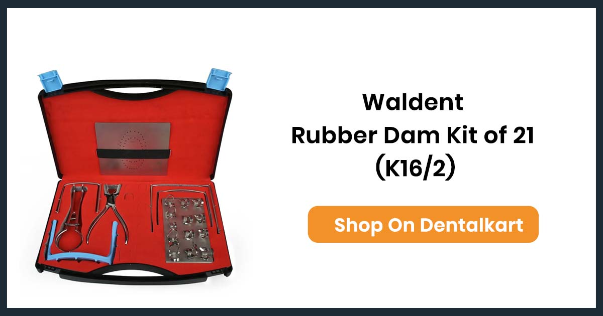 Waldent Rubber Dam Kit of 21 