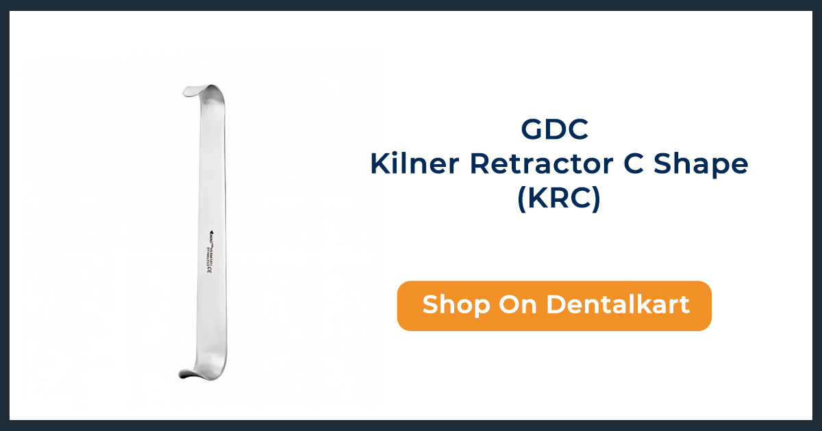 Kilner C-Shape Cheek Retractor 