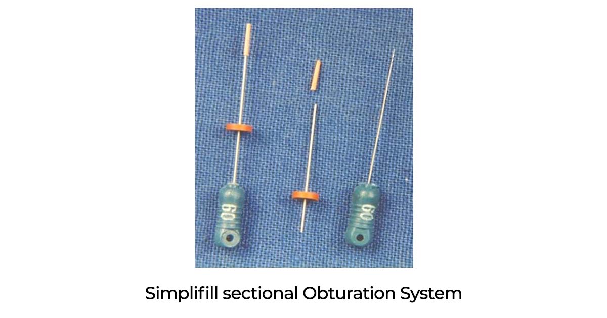Simplifill sectional obturation