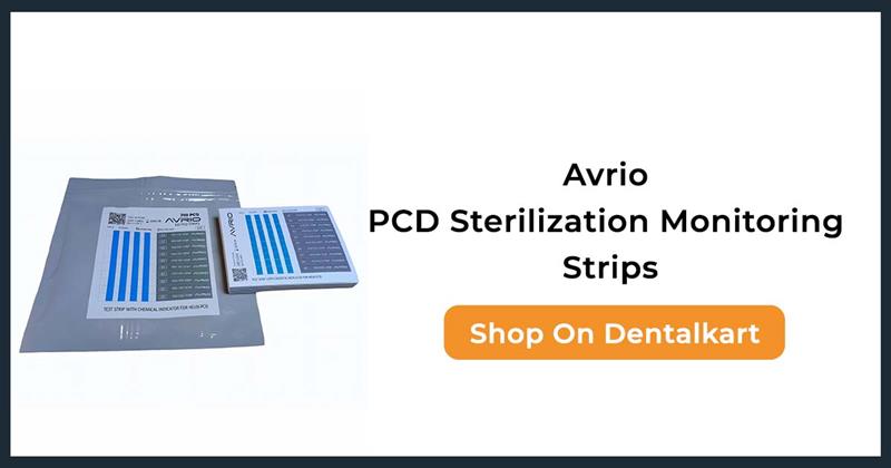 Avrio PCD Sterilization Monitoring Strips
