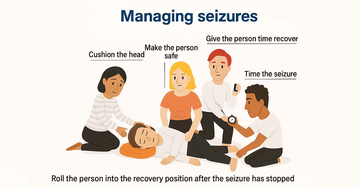 seizure management in dental clinic