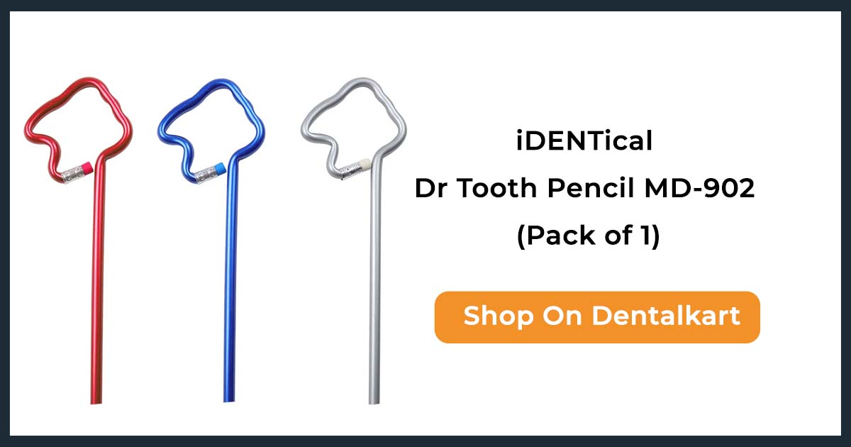 iDENTical Dr Tooth Pencil MD-902 (Pack of 1)
