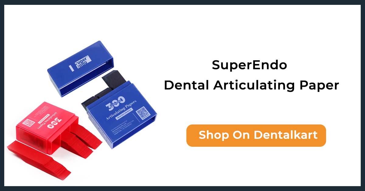 SuperEndo Dental Articulating Paper