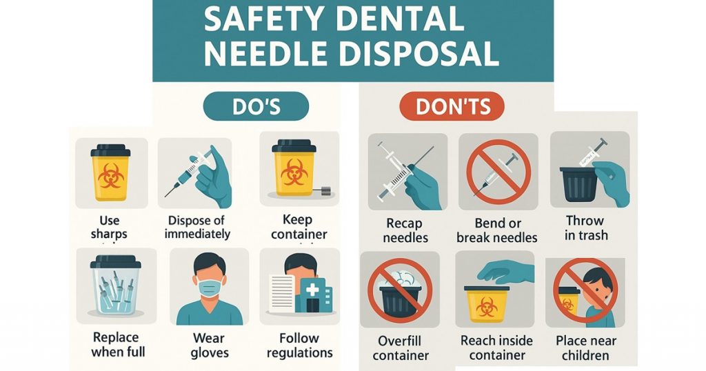 safety dental needle disposal