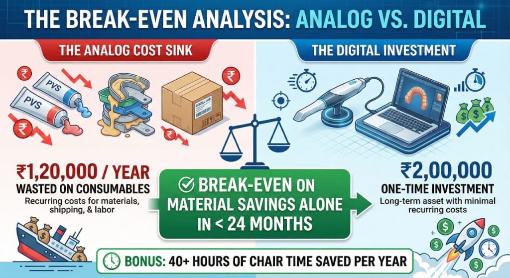 break even analysis- analog vs digital