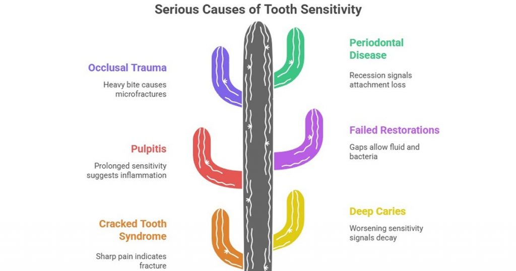 serious causes of tooth sensitivity