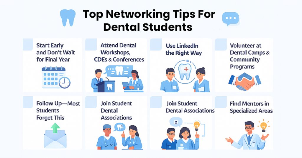 top networking tips for dental students