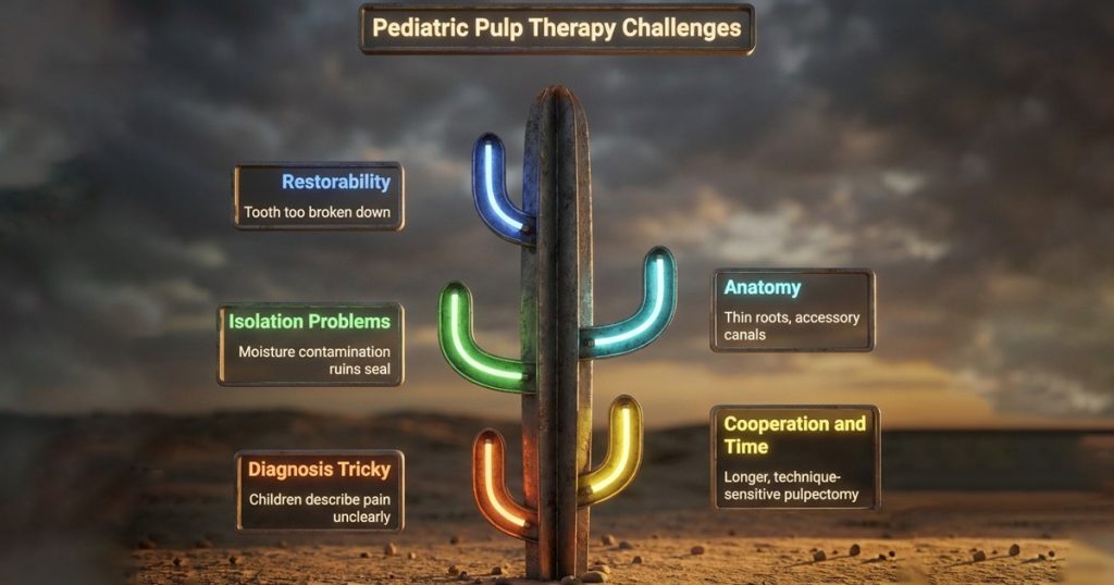 Challenges in Paediatric Pulp Therapy
