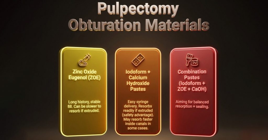 pulpectomy materials