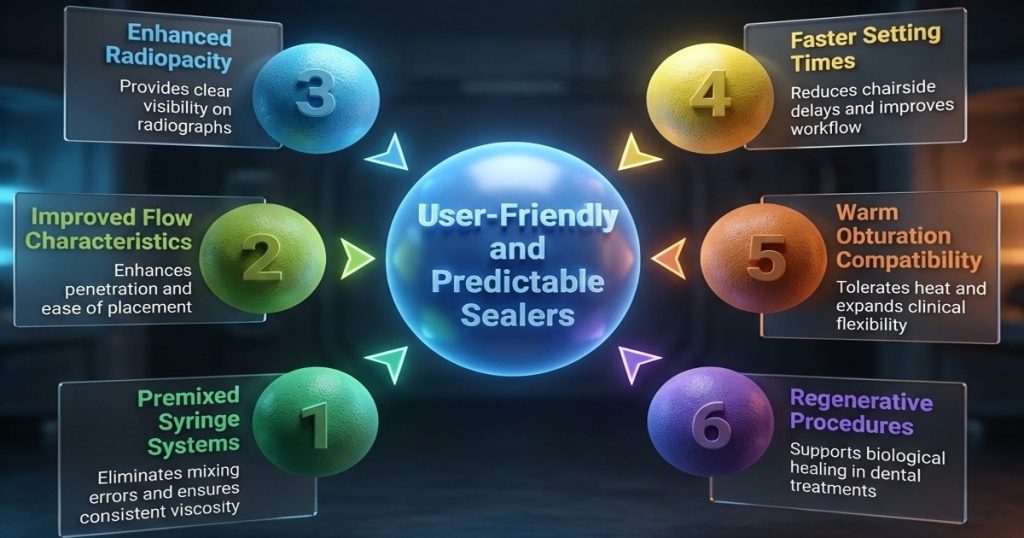user friendly and predictable sealers